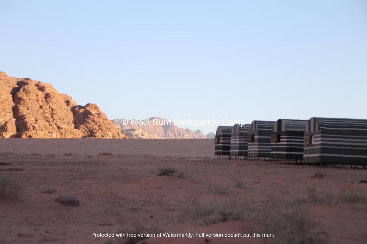 Wadi Rum Backpacker Camp Экстерьер фото