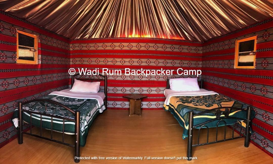 Wadi Rum Backpacker Camp Экстерьер фото