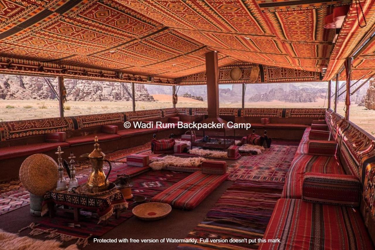 Wadi Rum Backpacker Camp Экстерьер фото