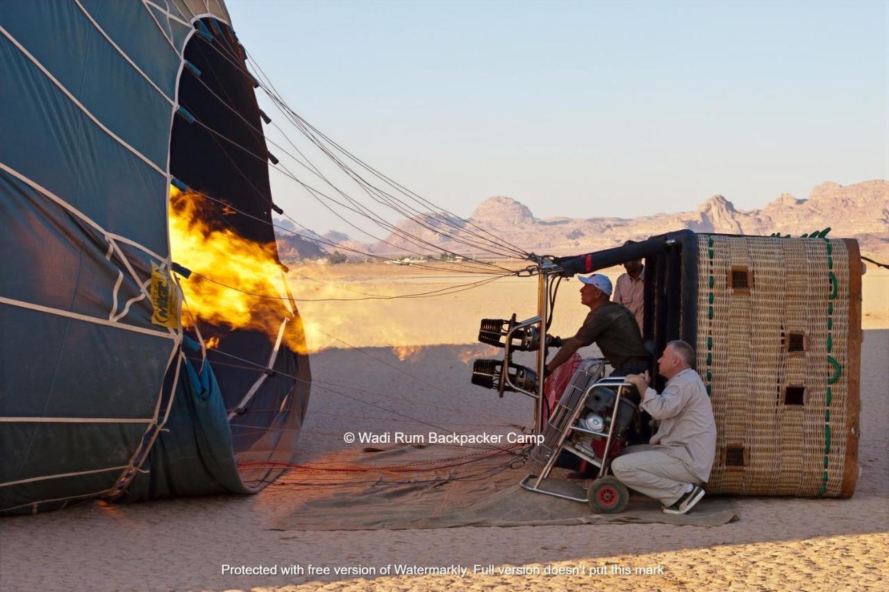 Wadi Rum Backpacker Camp Экстерьер фото